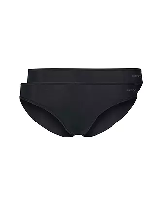 SKINY | Rio-Slip 2-er Pkg. "Micro Lovers" (Beige) | schwarz